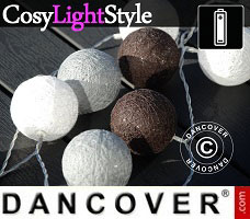 Lampes LED CosyLightStyle 30 Camaïeu de noir